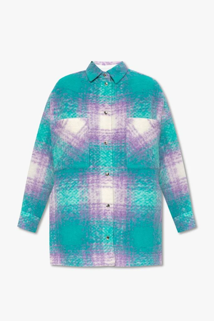 商品IRO|Iro Valaria Checked Jacket,价格¥2775,第1张图片