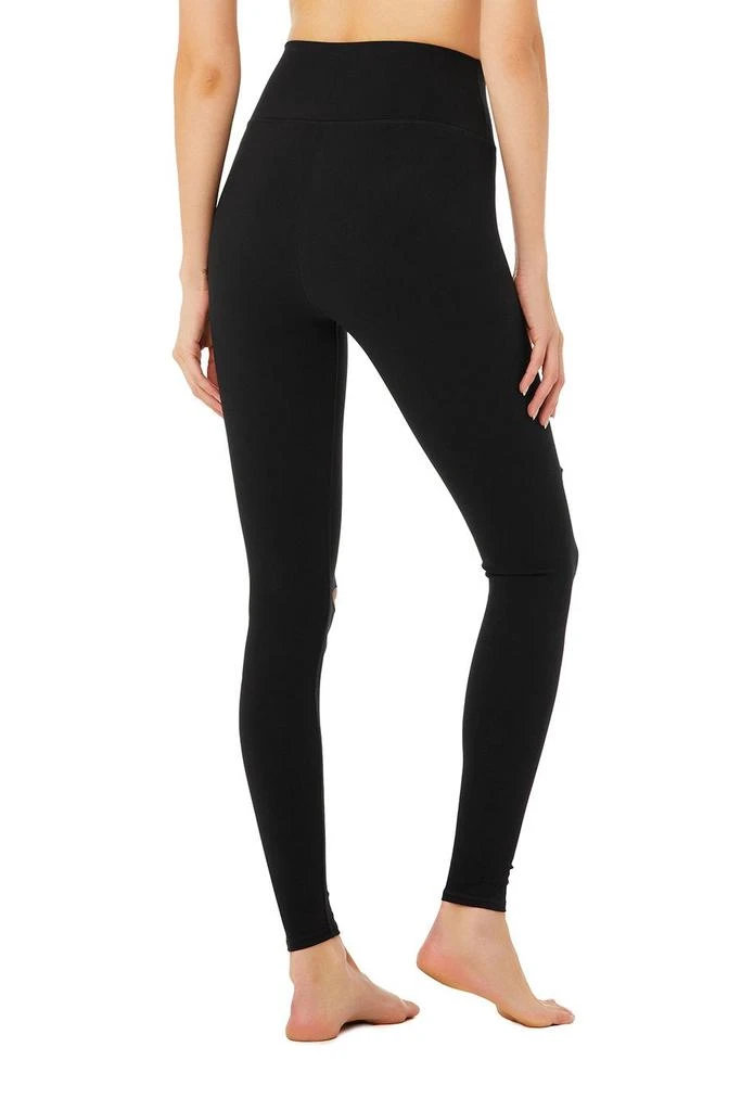 商品Alo|High-Waist Ripped Warrior Legging - Black,价格¥673,第2张图片详细描述