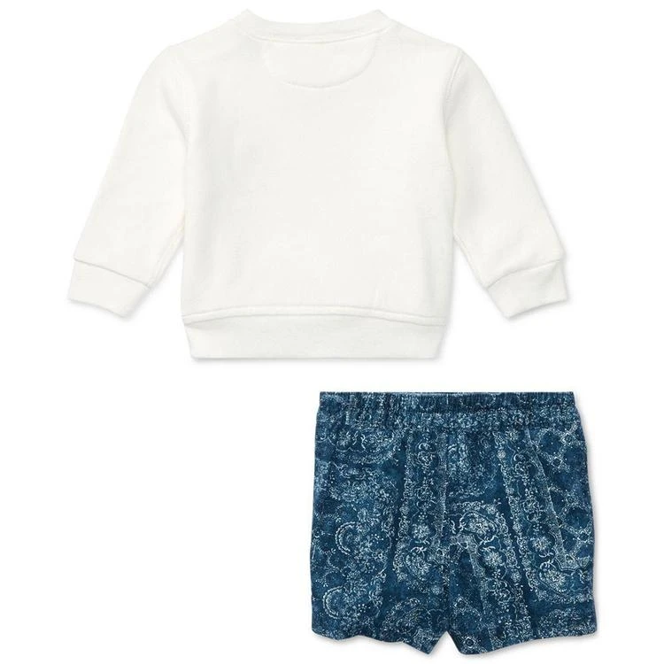 商品Ralph Lauren|Cotton Pullover & Twill Shorts Set, Baby Boys (0-24 months),价格¥163,第3张图片详细描述