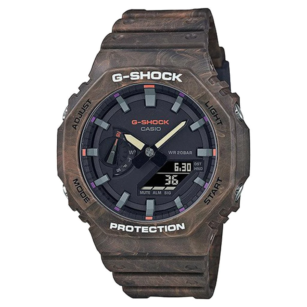 商品G-Shock|G-Shock GA2100FR-5A - Brown/Orange,价格¥917,第1张图片