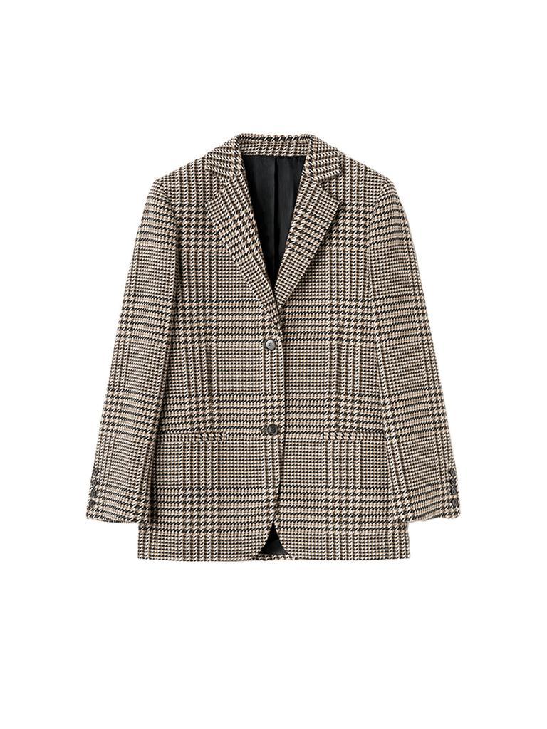 商品Totême|Wool Check Blazer,价格¥6833,第1张图片