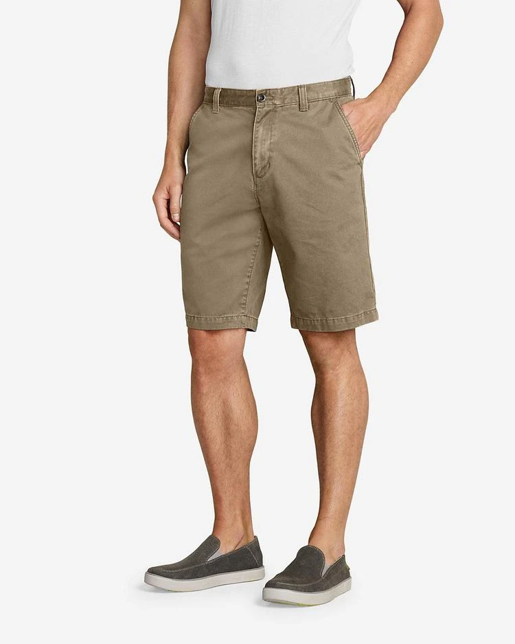 商品Eddie Bauer|男士Men's Legend Wash 11" Chino Shorts - Solid,价格¥187,第3张图片详细描述