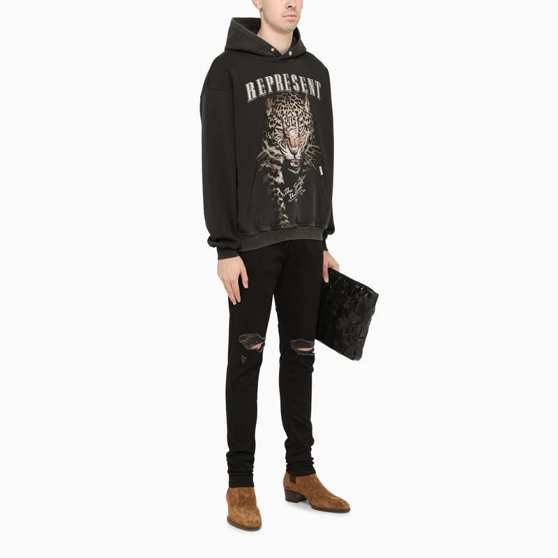 商品Represent|Black slim jeans,价格¥722,第2张图片详细描述