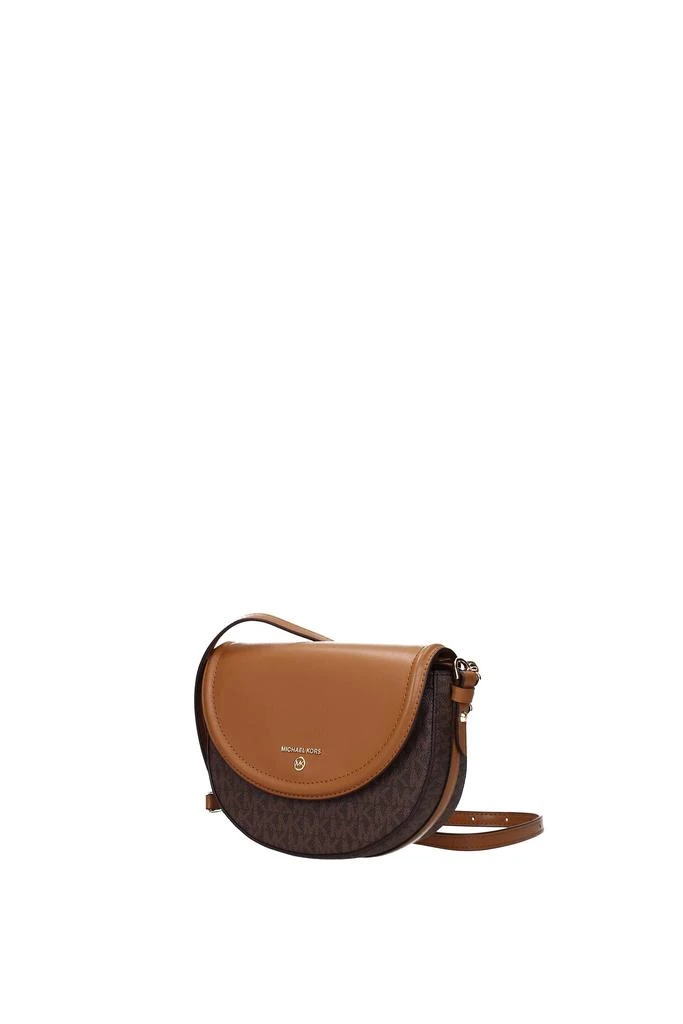 商品Michael Kors|Crossbody Bag jet set charm md Fabric Brown Acorn,价格¥751,第2张图片详细描述