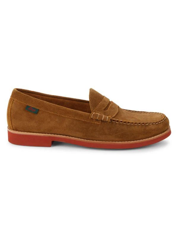 商品G.H. Bass|Larson Suede Penny Loafers,价格¥338,第1张图片