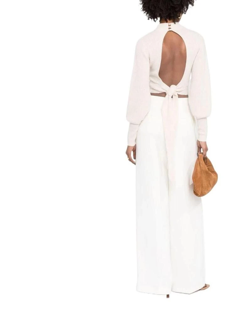 商品Fendi|Fendi women's white wool pants,价格¥6120,第3张图片详细描述