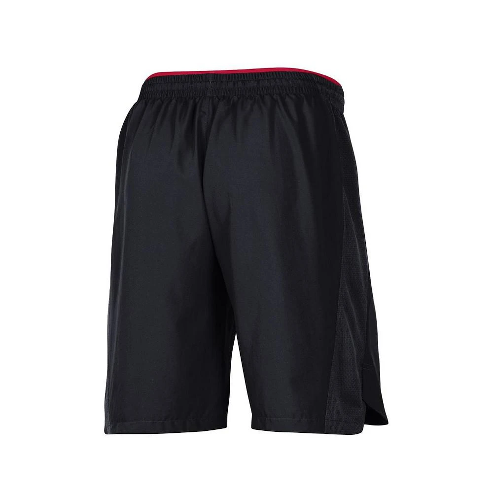 商品Under Armour|Men's Black Maryland Terrapins 2021 Sideline Woven Shorts,价格¥445,第4张图片详细描述