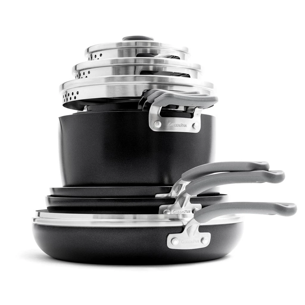 商品Greenpan|Levels Essential 13 Piece Nonstick Cookware Set,价格¥1343,第1张图片