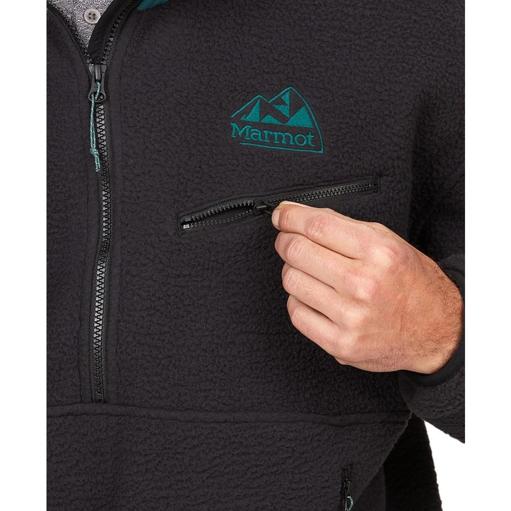 商品Marmot|Men's 94 E.C.O. Embroidered Logo Half-Zip Fleece Jacket,价格¥959,第3张图片详细描述