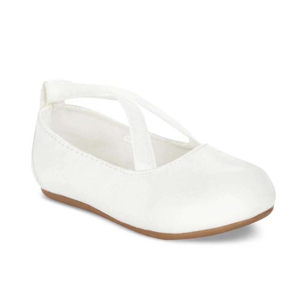 商品First Impressions|女婴Criss-Cross Ballet Flats, Baby Girls (2-5), Only at Macy's,价格¥150,第1张图片