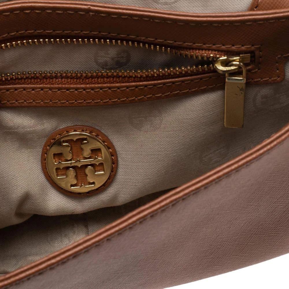 Tory Burch Brown Leather Mini Robinson Chain Crossbody Bag 商品