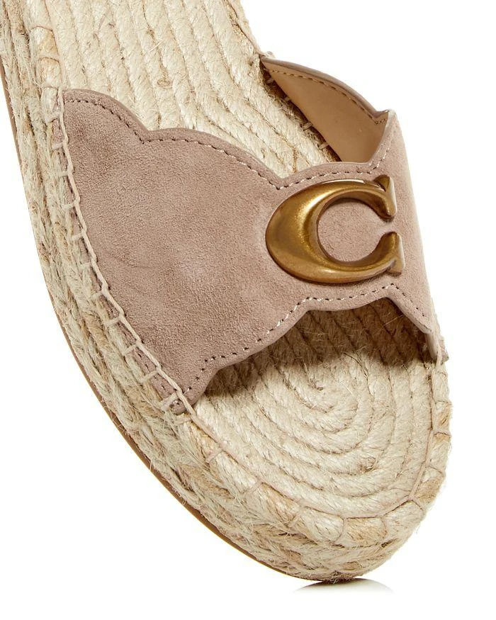 商品Coach|Women's Dillon Espadrille Sandals,价格¥744,第5张图片详细描述