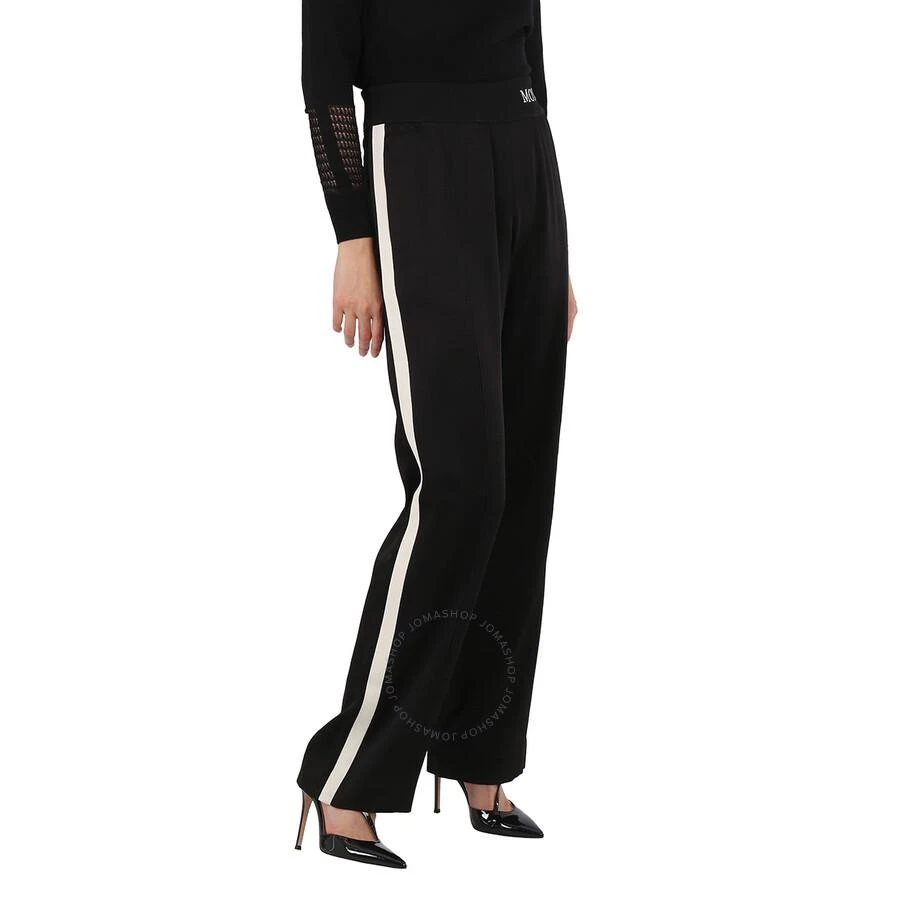 商品Moncler|Ladies Side Stripe Tracksuit Pants in Black,价格¥1496,第2张图片详细描述