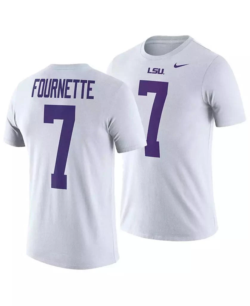 商品NIKE|Men's Leonard Fournette LSU Tigers Name and Number T-Shirt,价格¥263,第1张图片