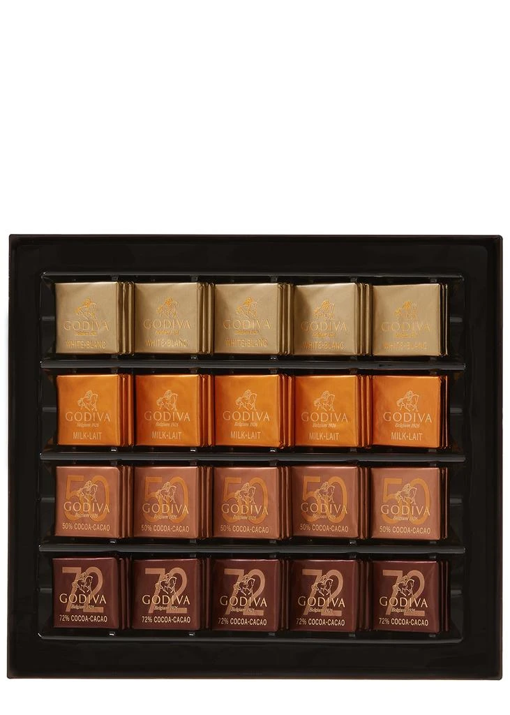 商品Godiva|60 Carrés Classic Collection Chocolate Box 315g,价格¥255,第4张图片详细描述