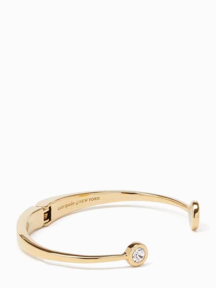 商品Kate Spade|spot the spade open hinge bangle,价格¥215,第3张图片详细描述