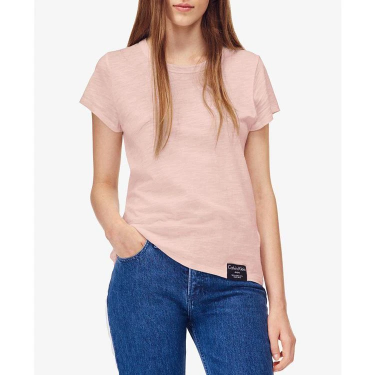 商品Calvin Klein|Cotton Crew-Neck T-Shirt,价格¥154,第1张图片