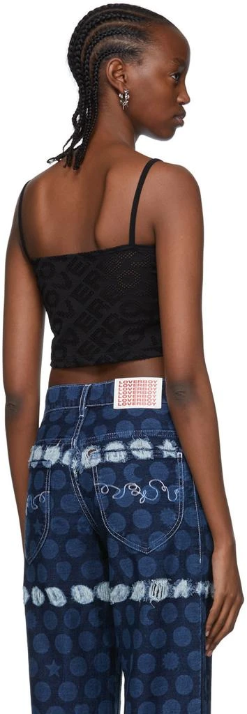商品Charles Jeffrey Loverboy|Black Nylon Tank Top,价格¥203,第3张图片详细描述