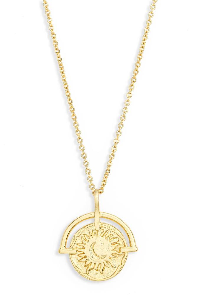 商品Madewell|Sunray Coin Pendant Necklace,价格¥149,第1张图片