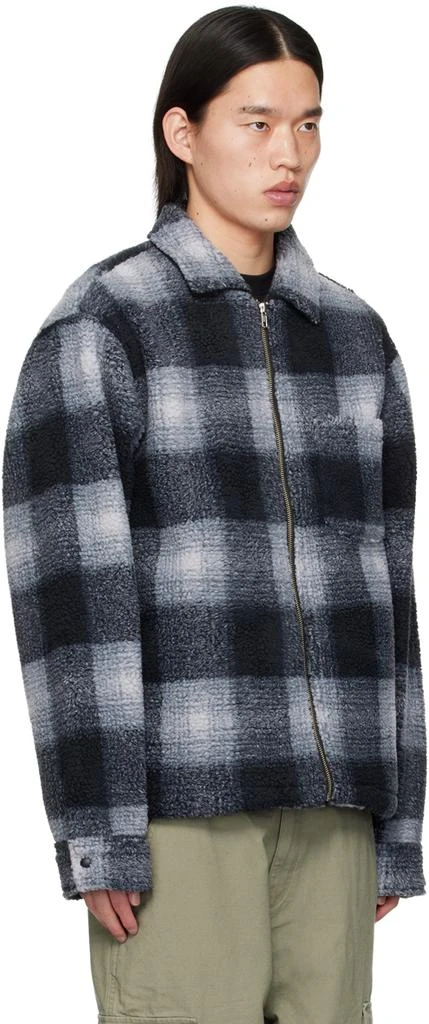 商品STUSSY|Black & Gray Check Jacket,价格¥995,第2张图片详细描述