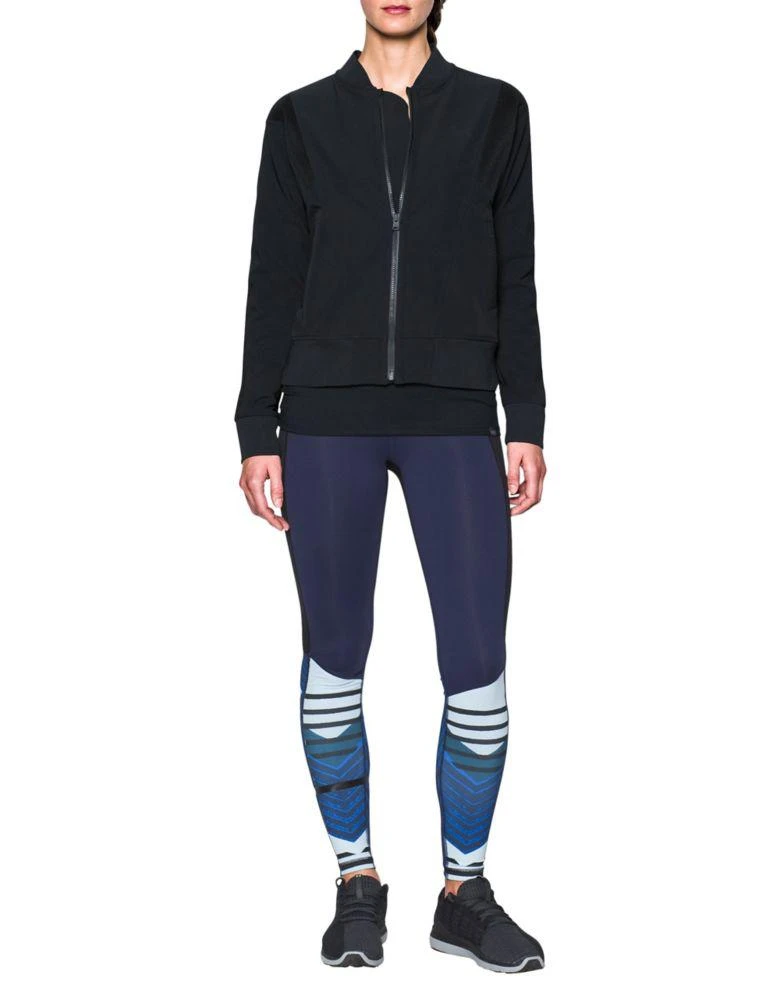 商品Under Armour|Mixed Media Woven Bomber Jacket,价格¥441,第1张图片