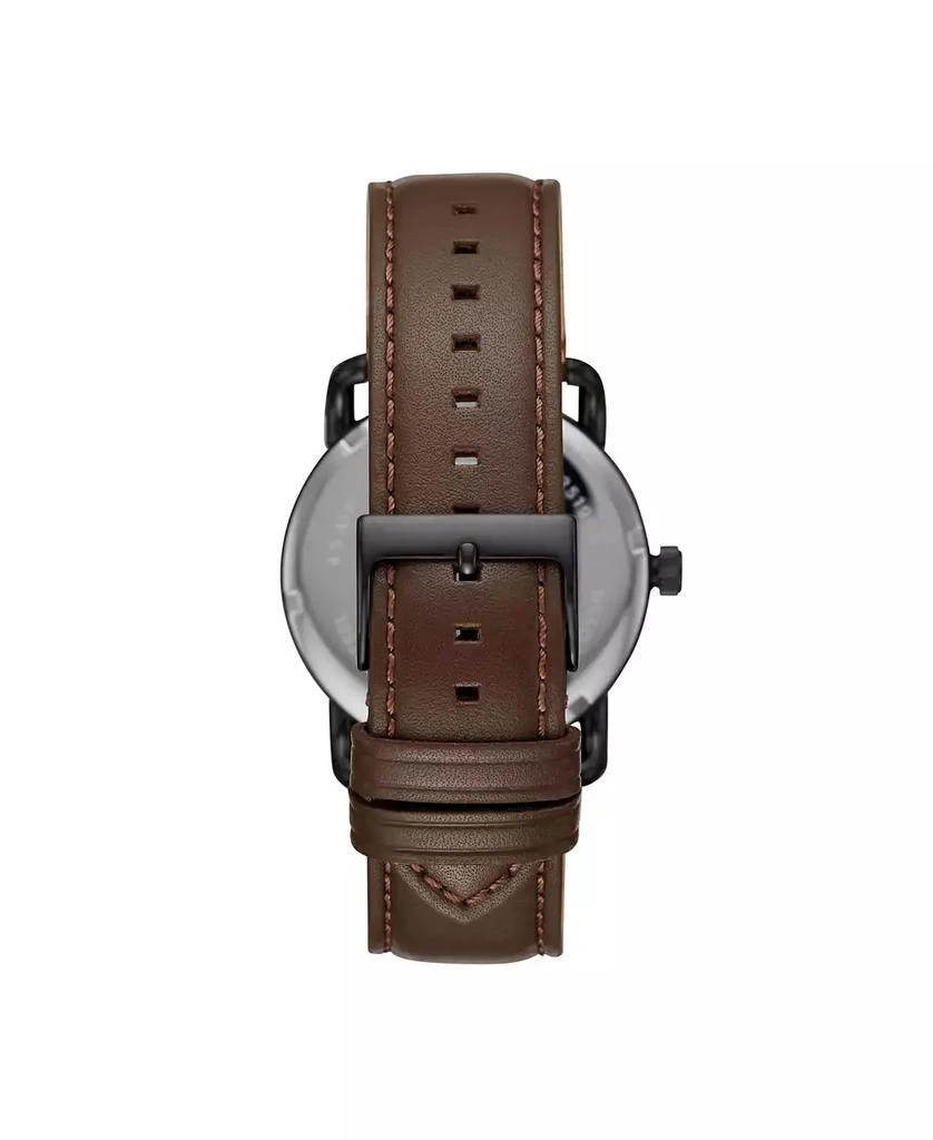 商品Fossil|Men's Copeland Brown Leather Strap Watch 42mm,价格¥524,第2张图片详细描述