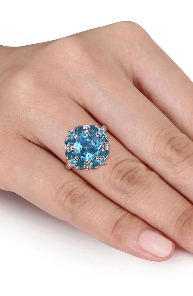 商品DELMAR|Sterling Silver Blue Topaz Ring,价格¥1812,第2张图片详细描述