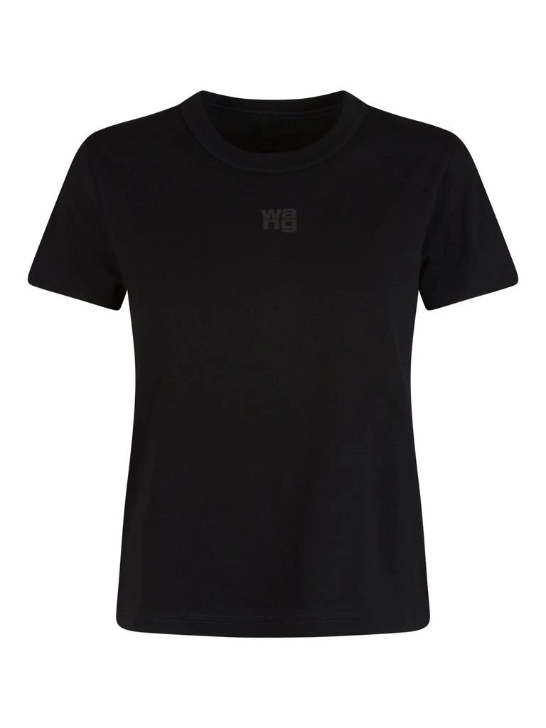 商品Alexander Wang|Alexander Wang Logo Printed Crewneck T-Shirt,价格¥708,第1张图片