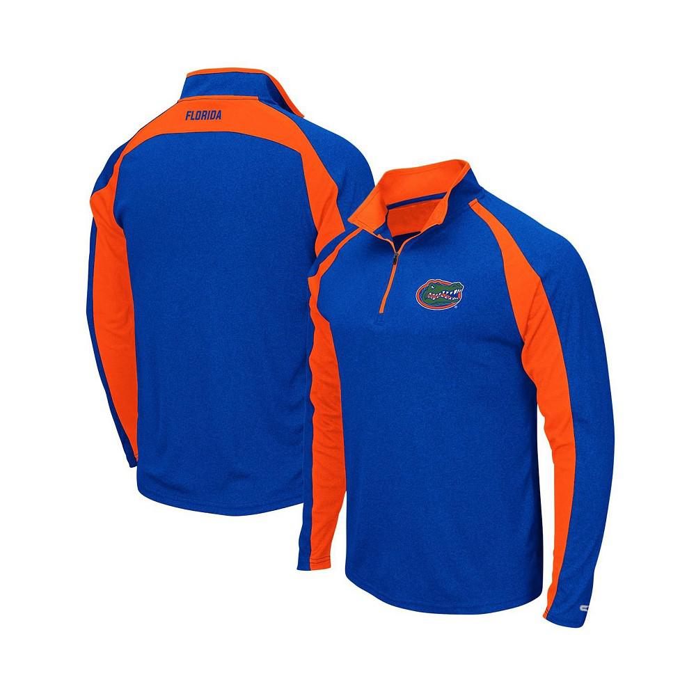 Colosseum | Men's Heathered Royal Florida Gators The J. Peterman Quarter-Zip Pullover Jacket 247.75元 商品图片