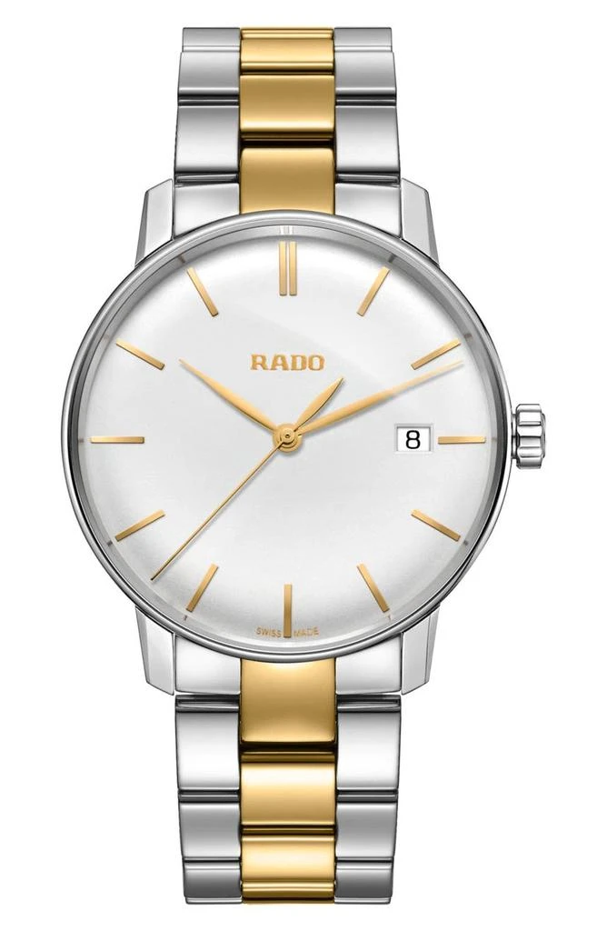 商品Rado|Men's Two-Tone Coupole Classic Bracelet Watch, 37mm,价格¥5849,第1张图片