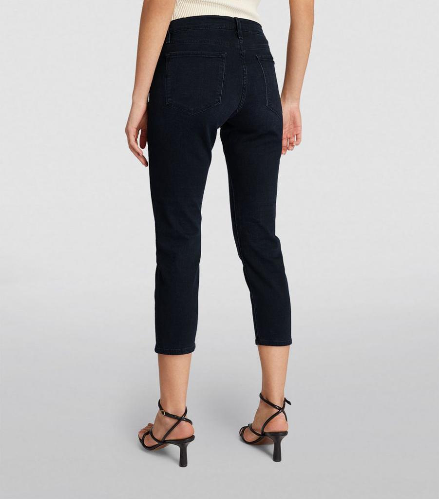 商品FRAME|Le Garcon Cropped Skinny Jeans,价格¥2192,第6张图片详细描述