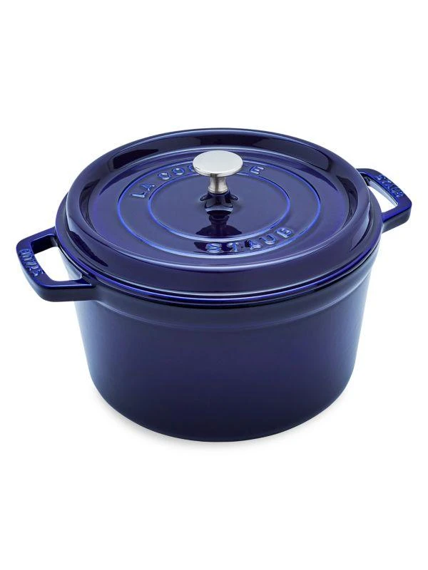 商品Staub|5-Quart Cast Iron Tall Cocotte,价格¥3097,第1张图片