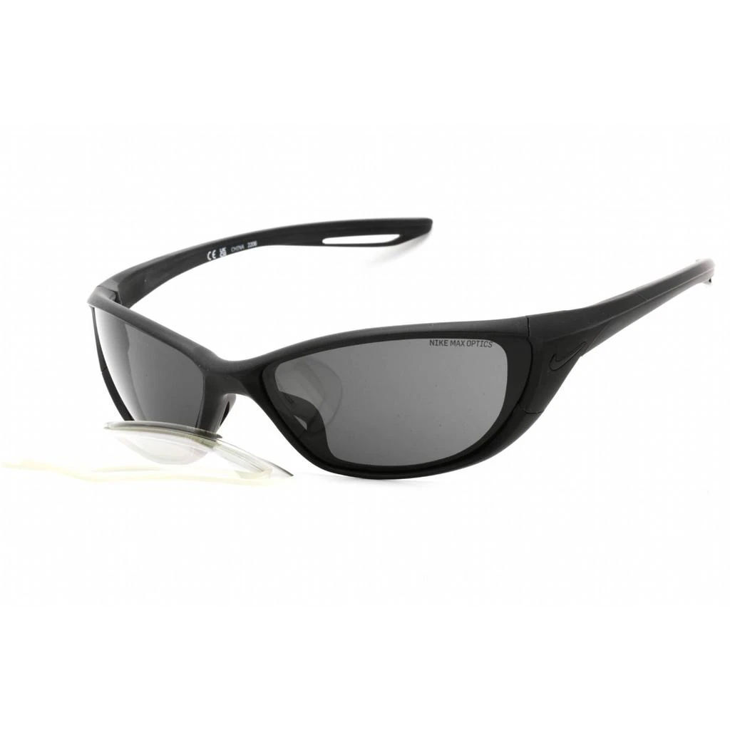 商品NIKE|Nike Men's Sunglasses - Full Rim Matte Black Oval Shape Frame | NIKE ZONE DZ7356 010,价格¥298,第1张图片