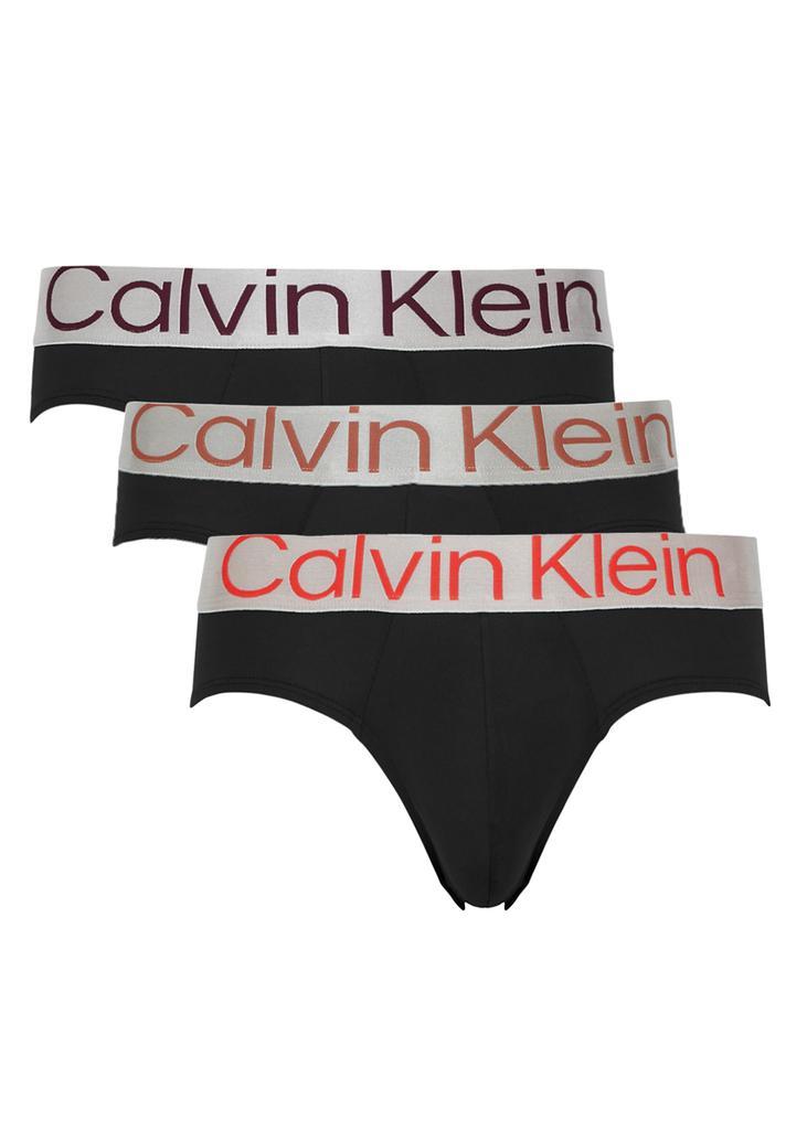 商品Calvin Klein|Stretch-jersey briefs - set of three,价格¥411,第1张图片