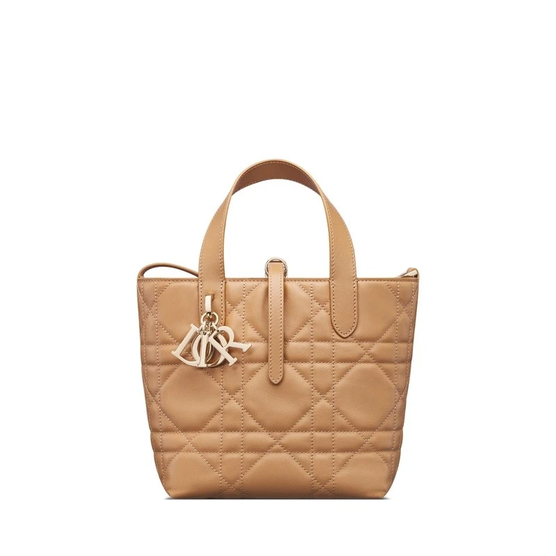 商品Dior|Dior 迪奥 Toujours系列女士棕色牛皮手提包,价格¥23392,第5张图片详细描述