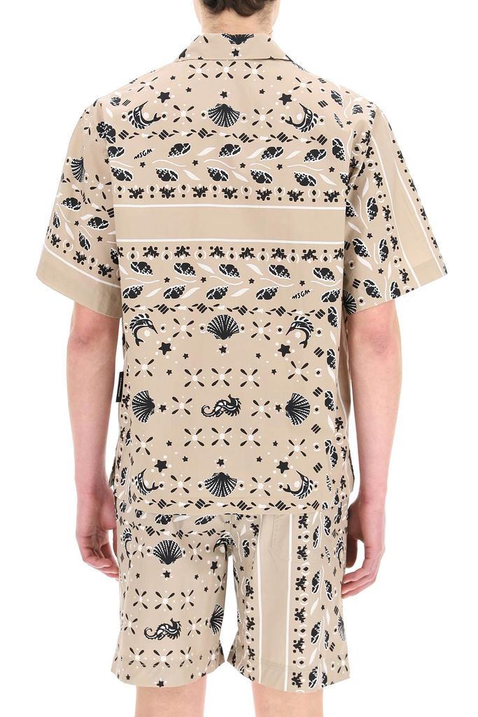 商品MSGM|MSGM Bandana Print Shirt,价格¥1896,第5张图片详细描述