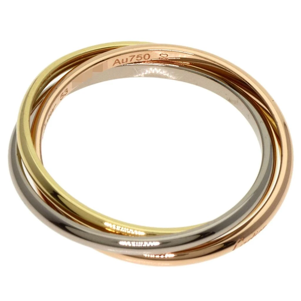 商品[二手商品] Cartier|Trinity pink gold (18K) gold (18K) yellow gold (18K) Band Ring (Pre-Owned),价格¥16062,第4张图片详细描述