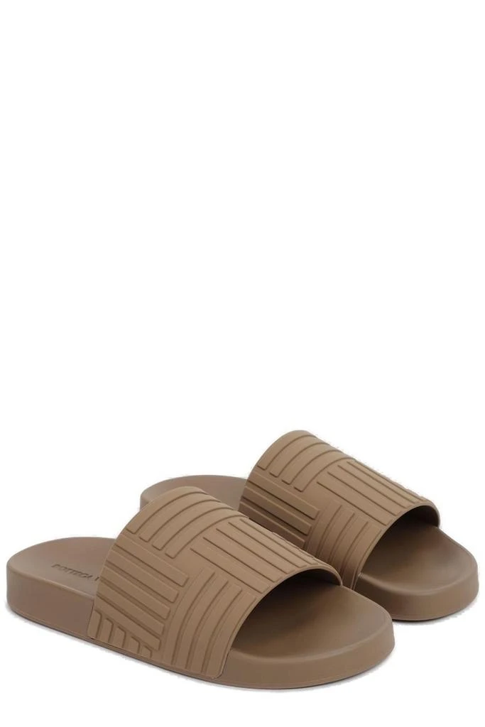 商品Bottega Veneta|Bottega Veneta Embossed Open-Toe Slides,价格¥1794,第3张图片详细描述