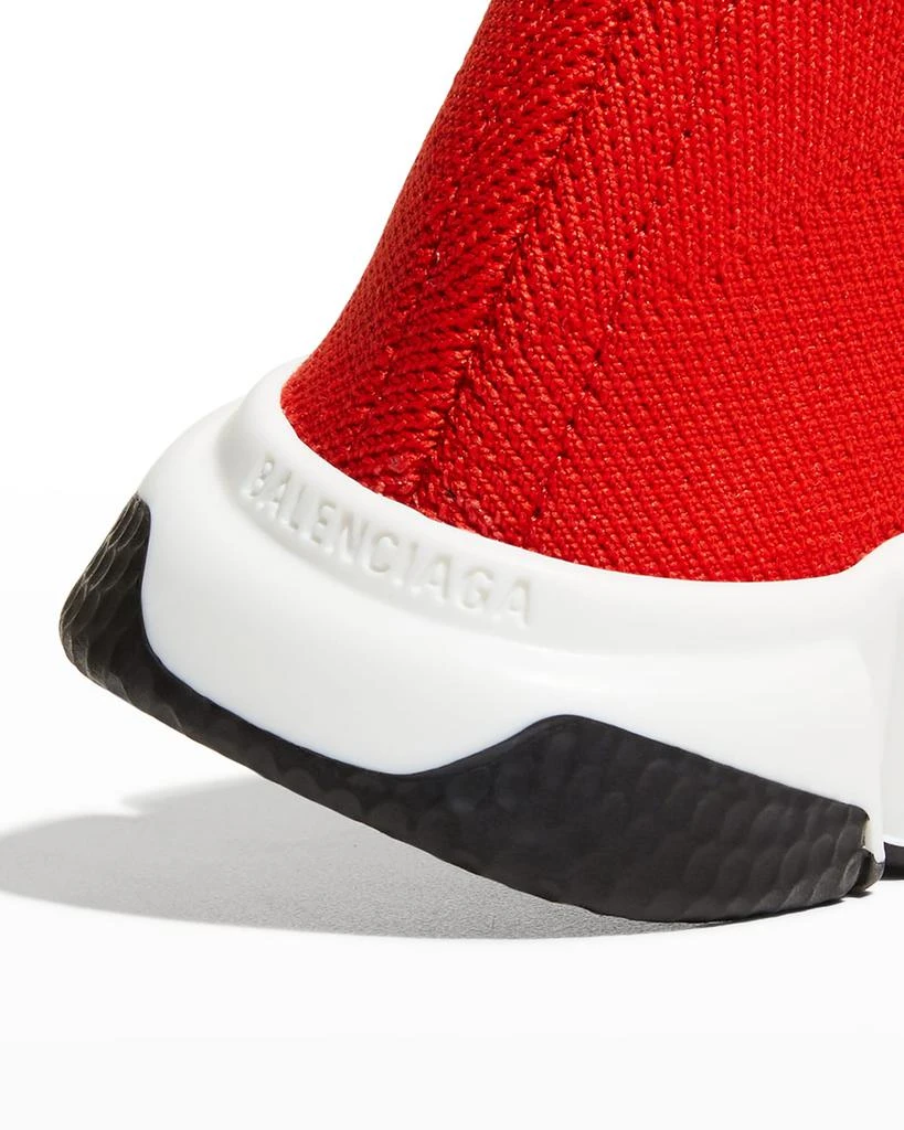 商品Balenciaga|Kid's Two-Tone Knit Sock Trainer Sneakers,价格¥3668,第4张图片详细描述