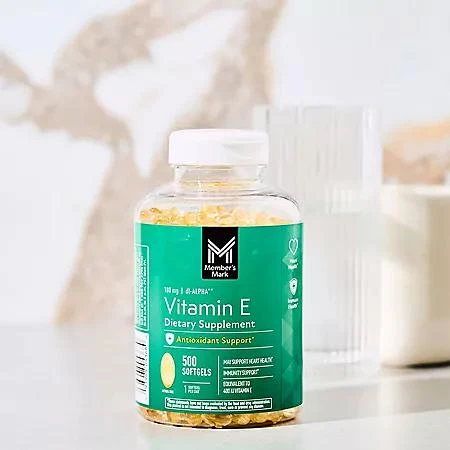 Member's Mark Vitamin E Softgels, 180 mg, 500 ct. 商品