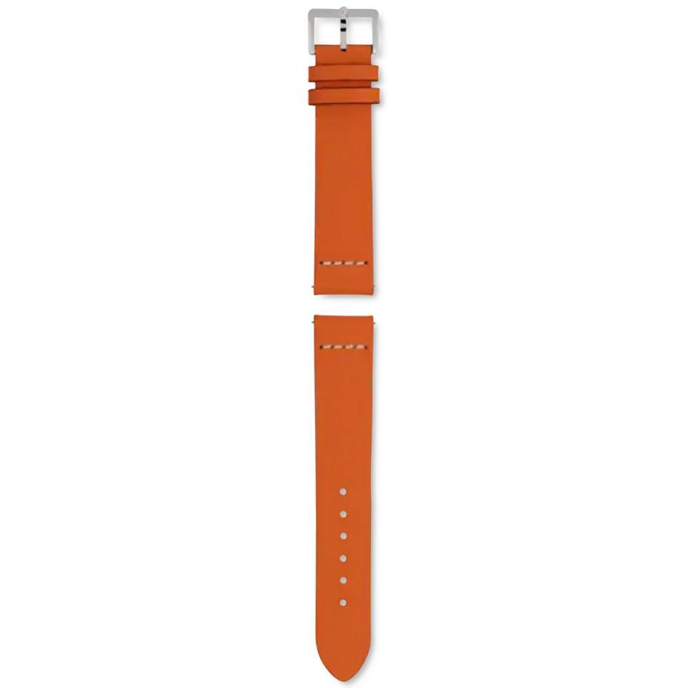 商品Rado|Captain Cook Orange Leather Watch Strap 37mm,价格¥669,第1张图片