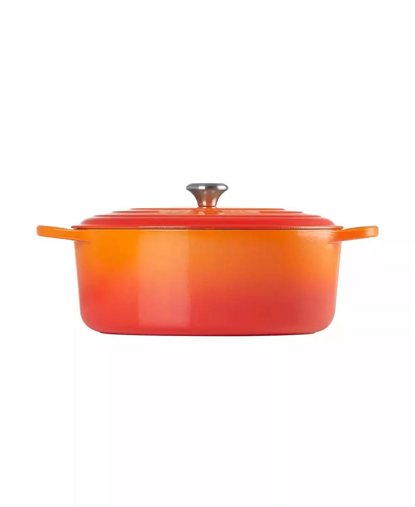 商品Le Creuset|9.5-Qt. Signature Enameled Cast Iron Oval Dutch Oven,价格¥3924,第2张图片详细描述