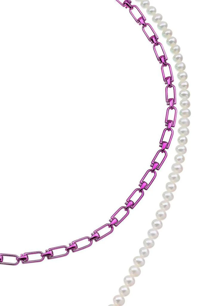 商品EÉRA|Eera 'reine' double necklace with pearls,价格¥7425,第2张图片详细描述