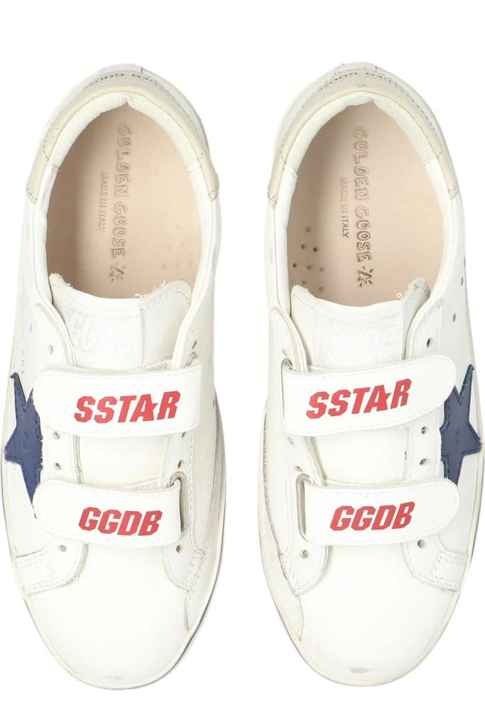 商品Golden Goose|Golden Goose Kids Old School Round Toe Sneakers,价格¥1573,第4张图片详细描述