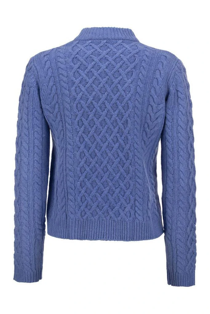 商品Weekend Max Mara|WEEKEND MAX MARA TILDE - Crew-neck sweater in virgin wool,价格¥1041,第2张图片详细描述