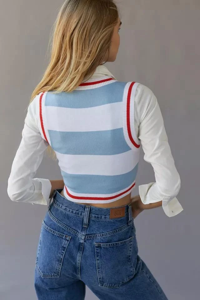 商品Urban Outfitters|UO Randi Shrunken Sweater Vest,价格¥78,第5张图片详细描述