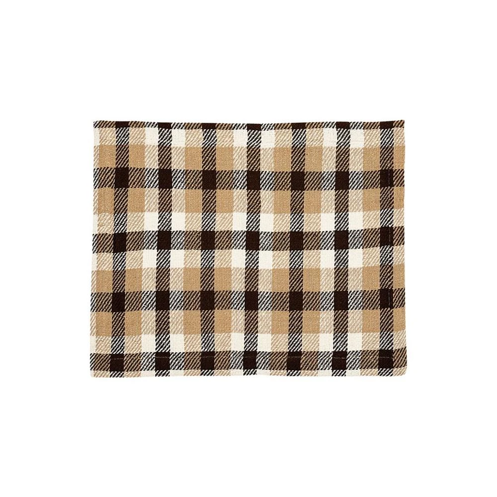 商品C&F Home|C F Home Dunmore Plaid Cocoa Placemat, Set of 6,价格¥553,第1张图片