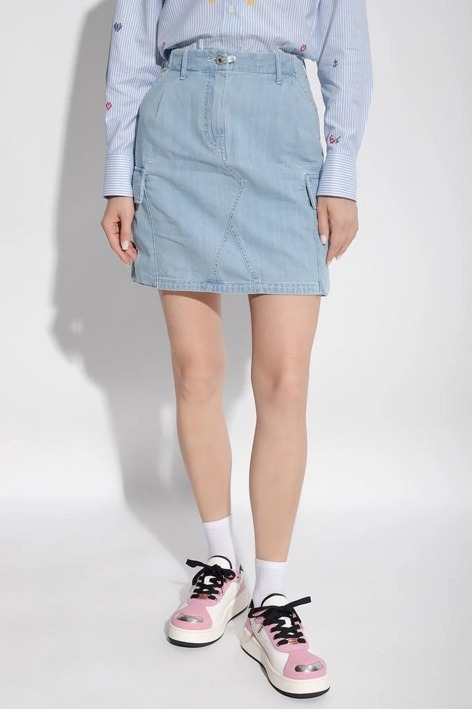商品Kenzo|Kenzo Cargo Pockets Denim Skirt,价格¥1750,第2张图片详细描述