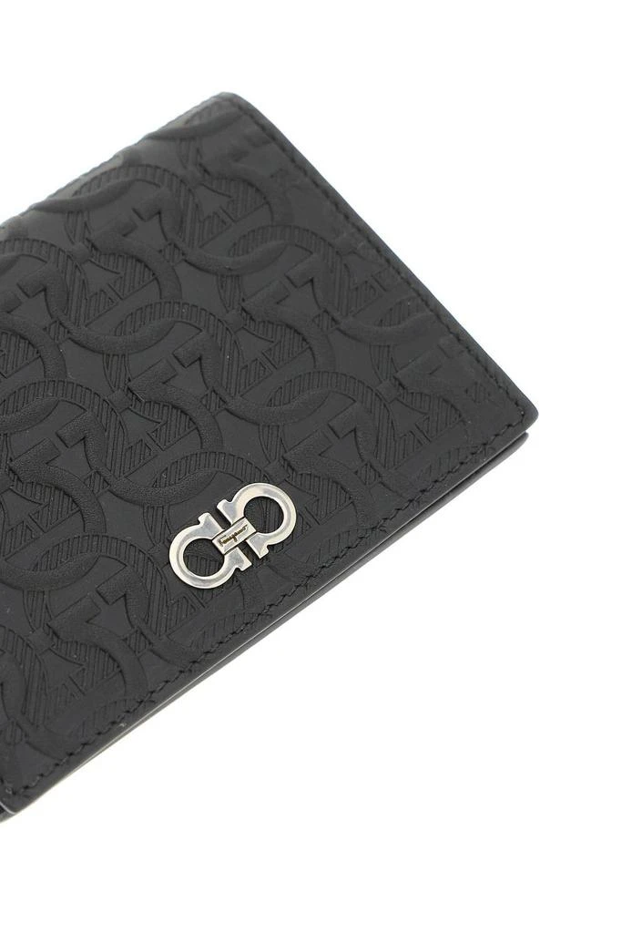 商品Salvatore Ferragamo|Ferragamo Logo Plaque Embossed Wallet,价格¥2189,第5张图片详细描述