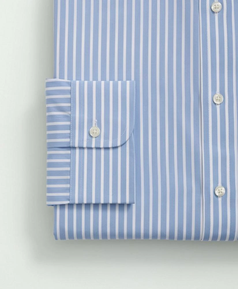 商品Brooks Brothers|Supima® Cotton Poplin Polo Button-Down Collar, Bengal Striped Dress Shirt,价格¥947,第4张图片详细描述